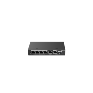 6-Port Gigabit Smart Cloud Managed PoE Switch