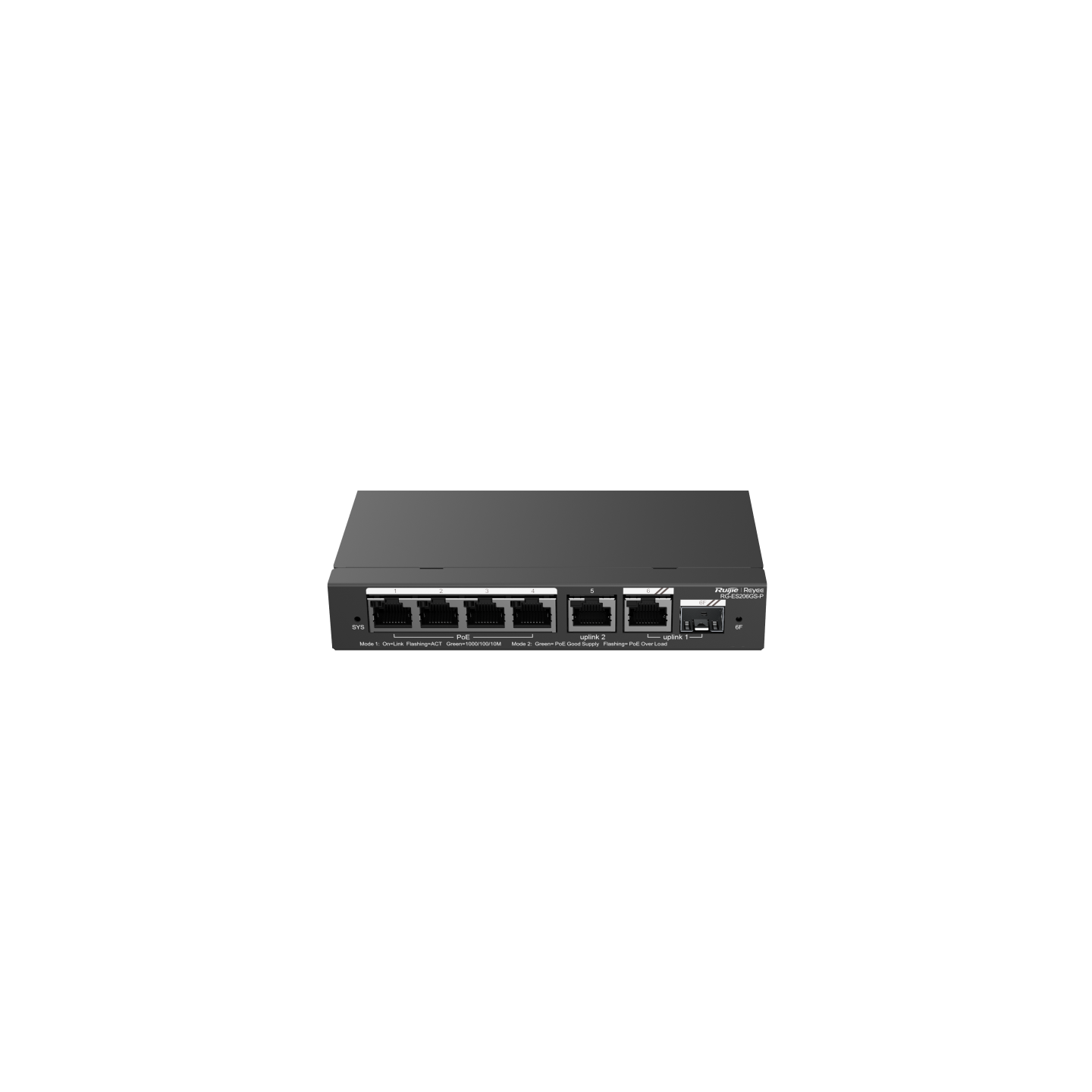 6-Port Gigabit Smart Cloud Managed PoE Switch
