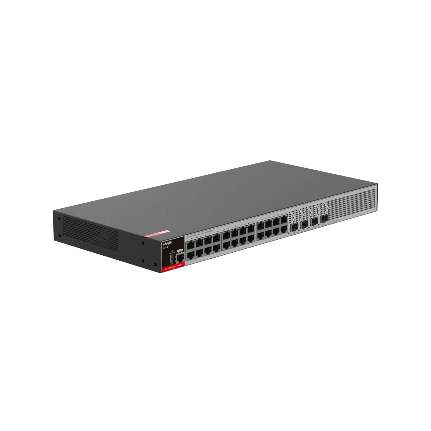 24-Port 1GE RJ45 L2+ Managed PoE+ Switch - Image 3