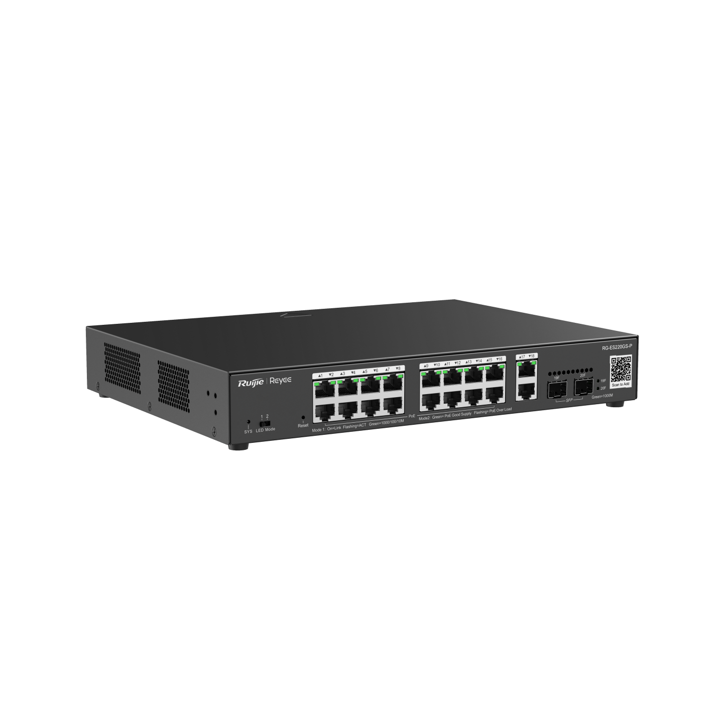 20-Port Gigabit Smart Cloud Managed PoE Switch - Image 4